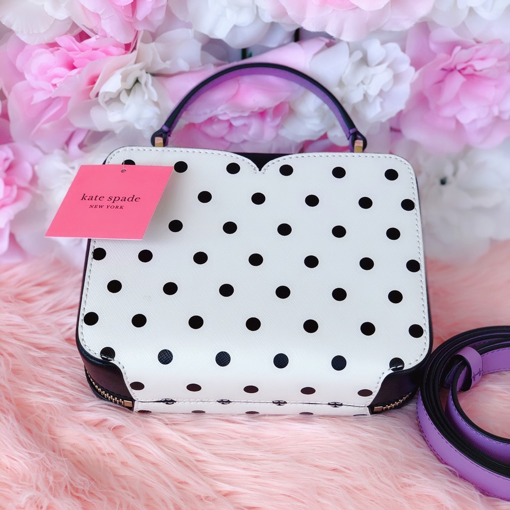 Kate Spade Vanity Cabana Polka Dot Bag - Picture 6 of 8